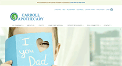 Desktop Screenshot of carrollapothecary.com